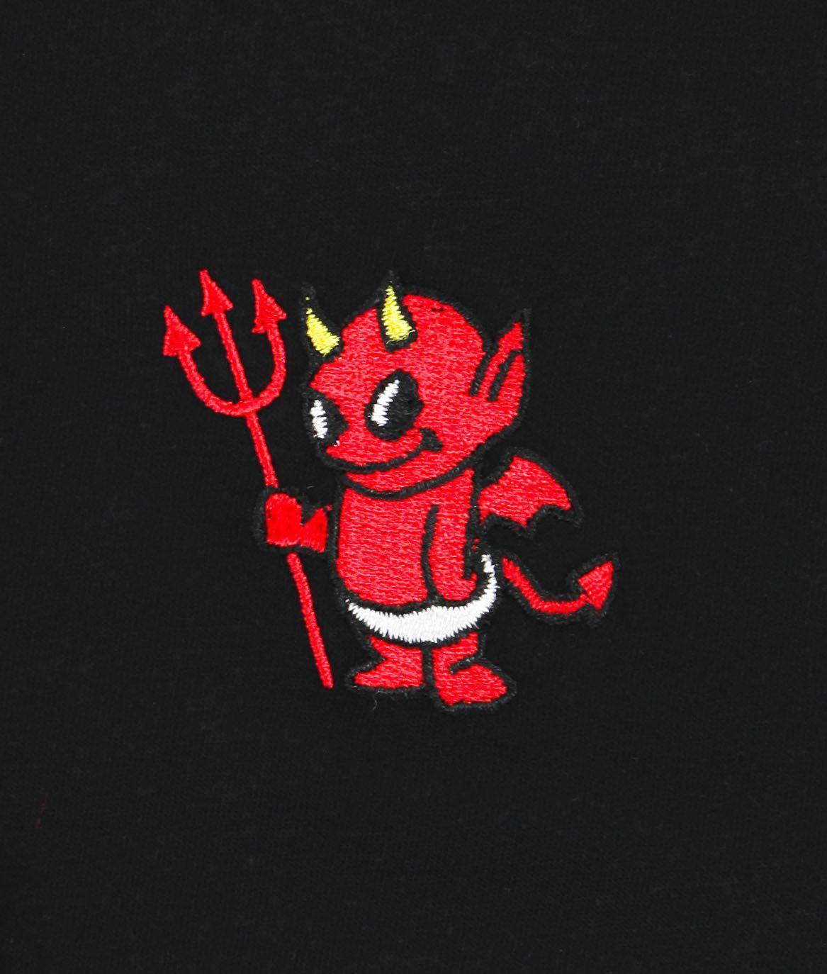 DEVIL BABY EMBROIDERED WOMENS TEE