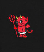 Load image into Gallery viewer, DEVIL BABY EMBROIDERED WOMENS TEE
