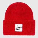 Load image into Gallery viewer, Hoo Hoo Beanie Red
