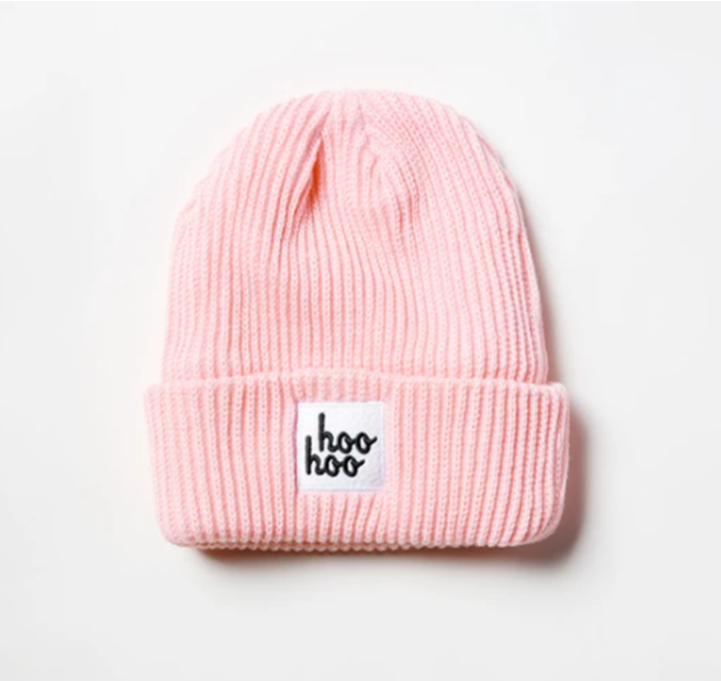 Pink Hoo Hoo Beanie