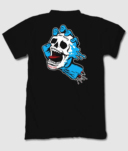 SANTA CRUZ SCREAMING SKULL HAND MENS T-SHIRT