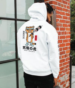 SUGEE TIGER SUSHI SAMURAI MENS HOODIE