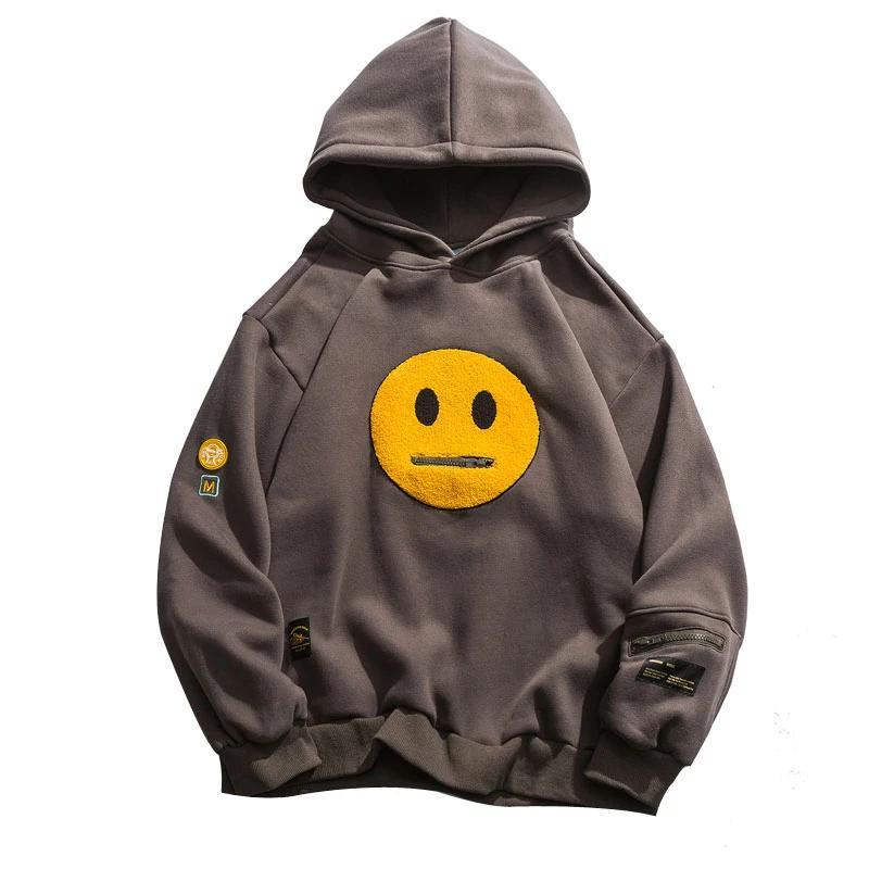 Smiless Hoodie UTILITY-ZIP