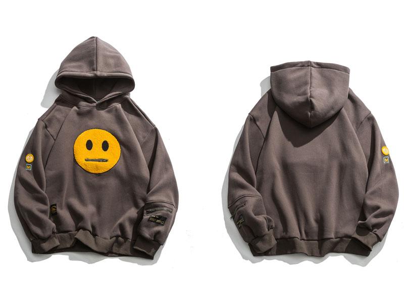 Smiless Hoodie UTILITY-ZIP